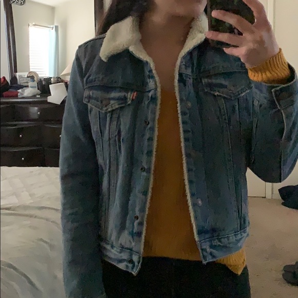 Levis trucker Sherpa jacket - Picture 2 of 7